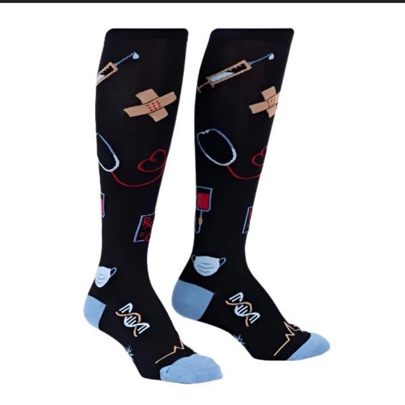 sock-it-to-me Accessories - Thoracic Park Knee High Socks - Sock it to me - medical school
